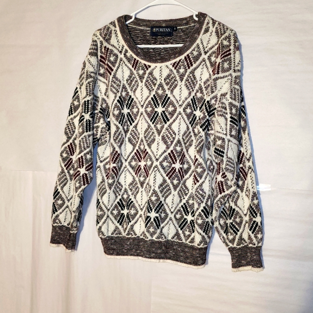 Puritan Men's Sweater Medium